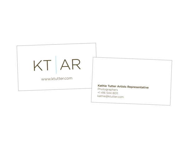Kathie Tutter business cards