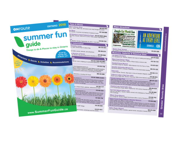 Summer Fun Guide Print Directory