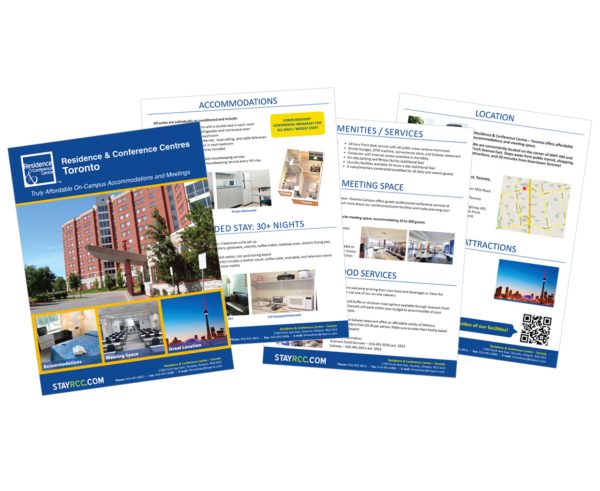 Seneca Residence & Conference Centres brochure