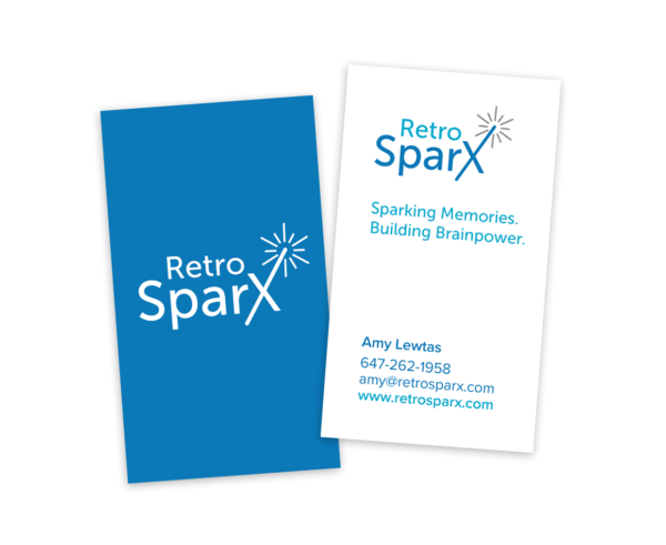 RetroSparX business card