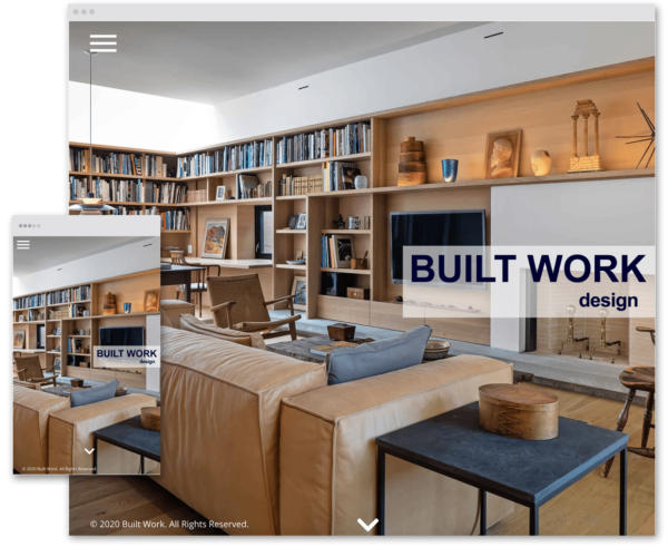 Built Work Design website