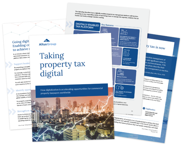 Sample spread from Altus' Taking Property Tax Digital report