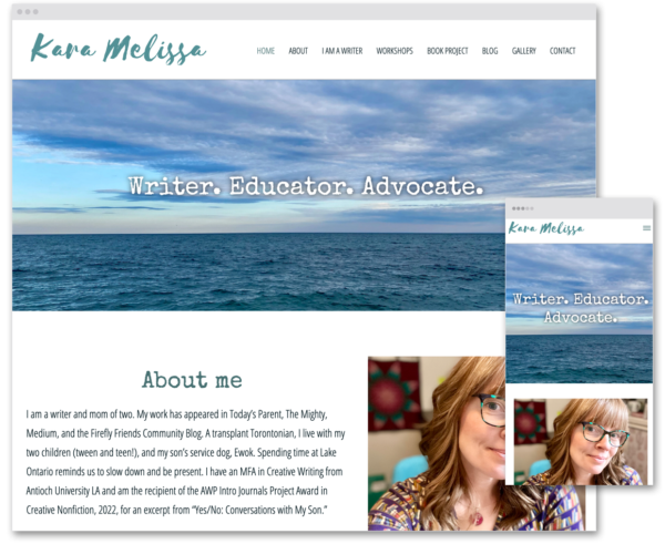 Kara Melissa website