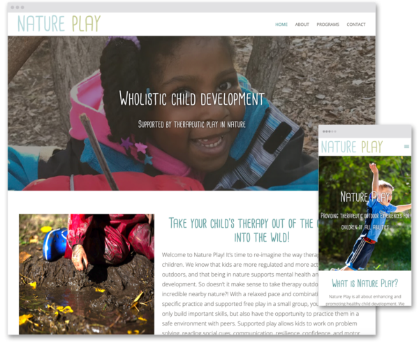 Nature Play website