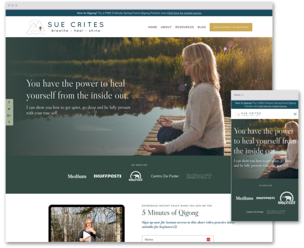 Sue Crites website