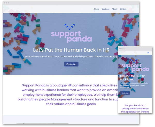 Support Panda website
