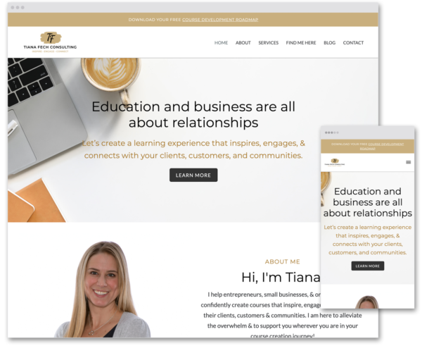 Tiana Fech website