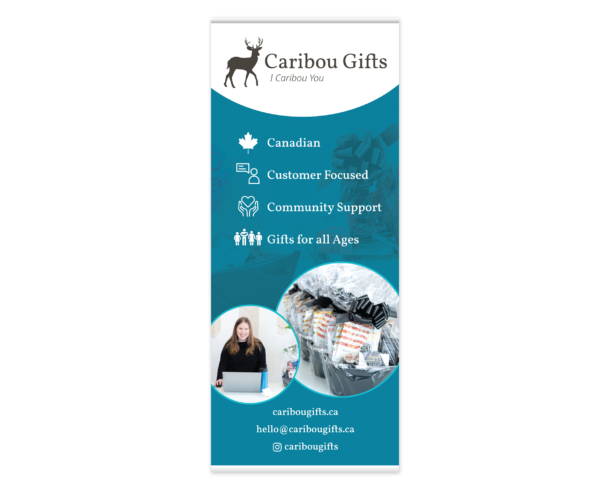 Caribou Gifts popup banner