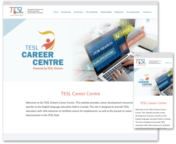 TESL Ontario careers module website
